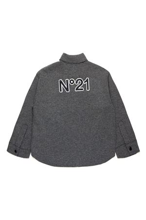 grey wool shirt N°21 KIDS | N21A02N03610N924